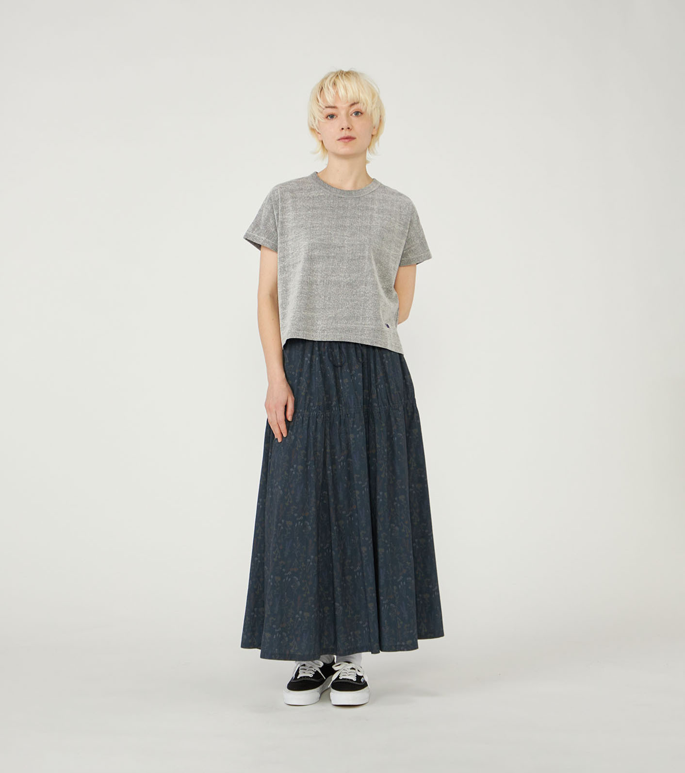 預購┃TNF 紫標 Mountain Field Tee 美國棉 彈性 短T 女款