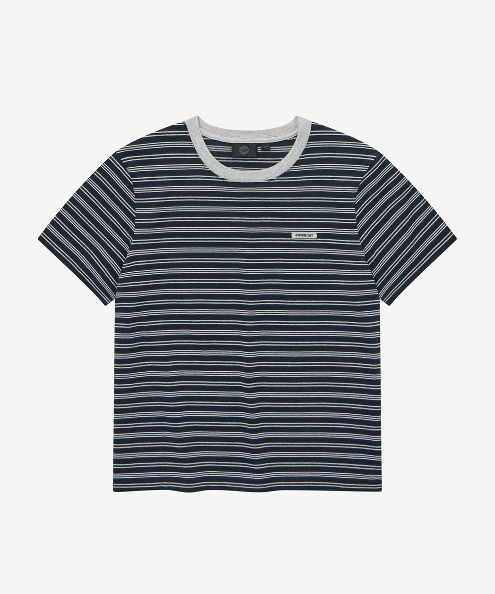 <韓國限時代購> COVERNAT WOMAN STRIP TEE