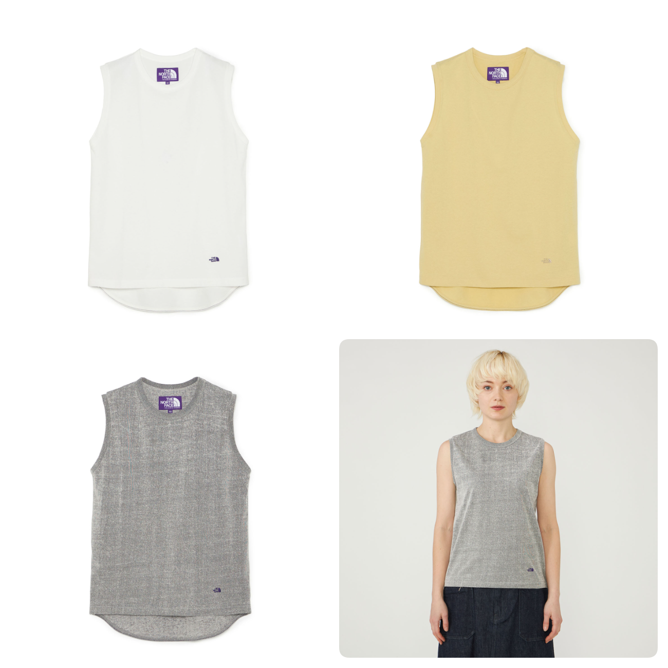 預購┃TNF 紫標 Mountain Field Tank 美國棉 彈性 背心 女款