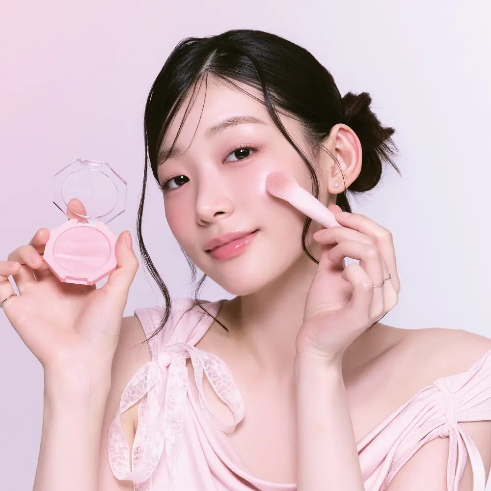 [ DEAR DAHLIA ] Petal Sheer Veil Blush