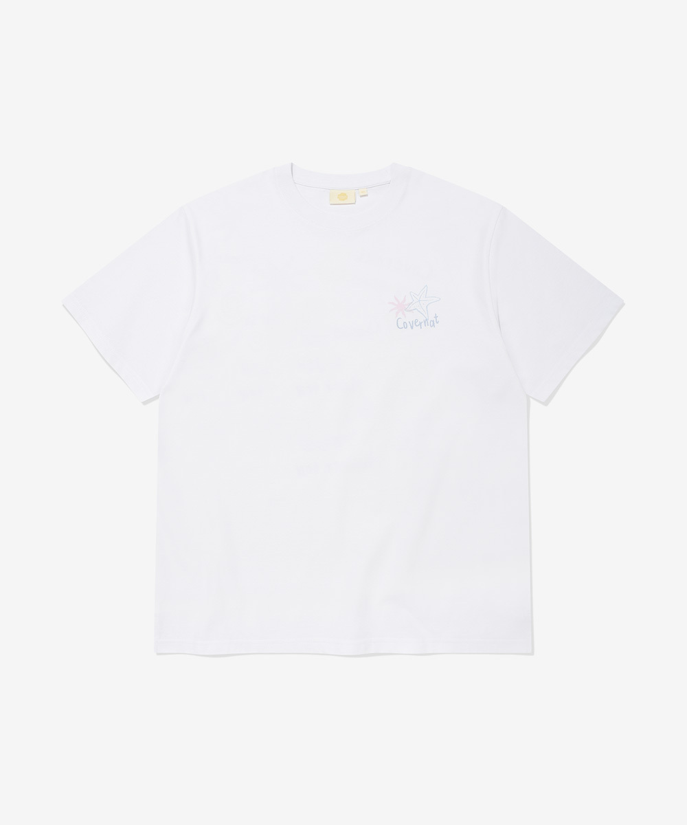 <韓國限時代購> COVERNAT WOMAN OVERSIZED SUMMER TRIP GRAPIC TEE
