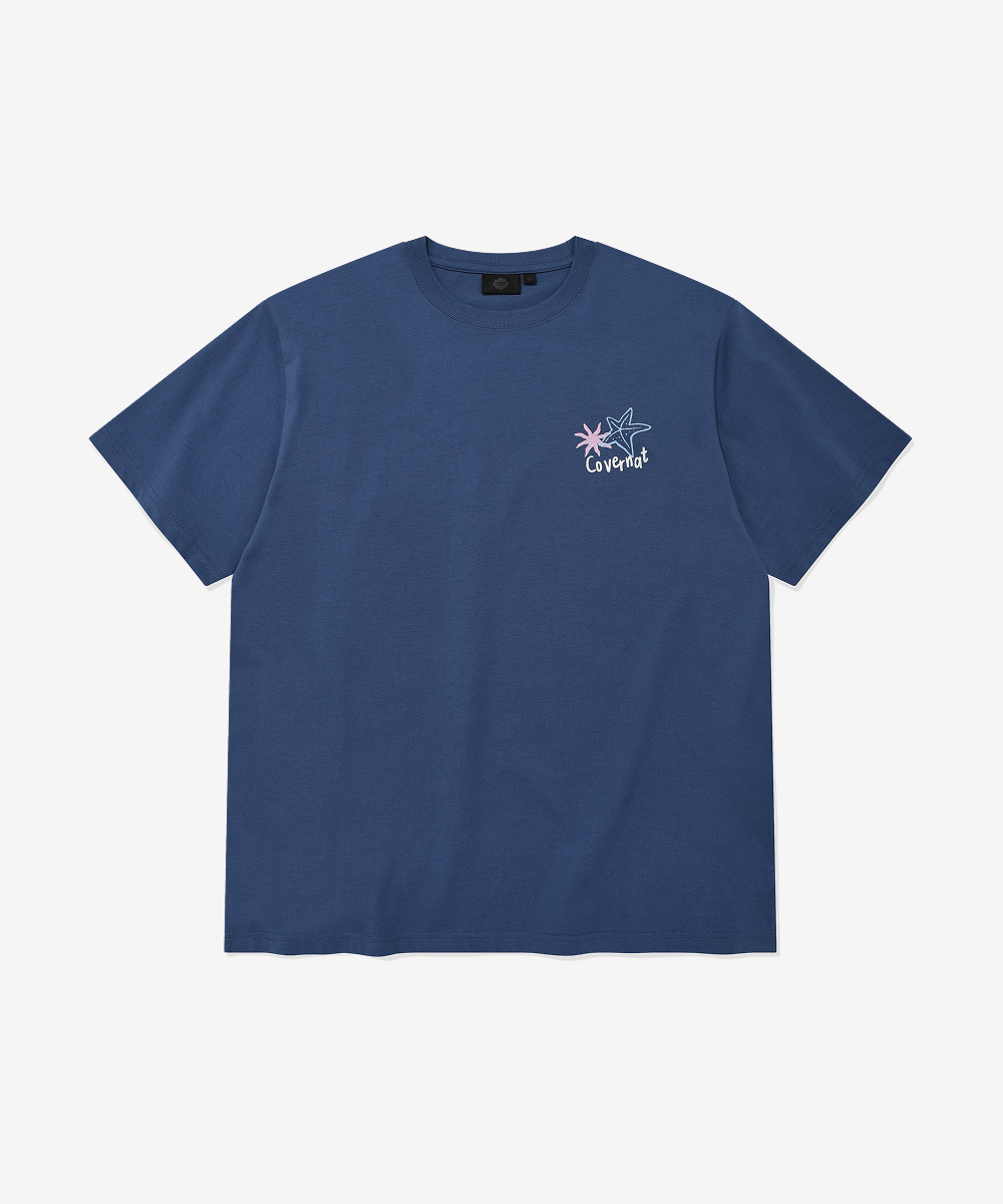 <韓國限時代購> COVERNAT WOMAN OVERSIZED SUMMER TRIP GRAPIC TEE