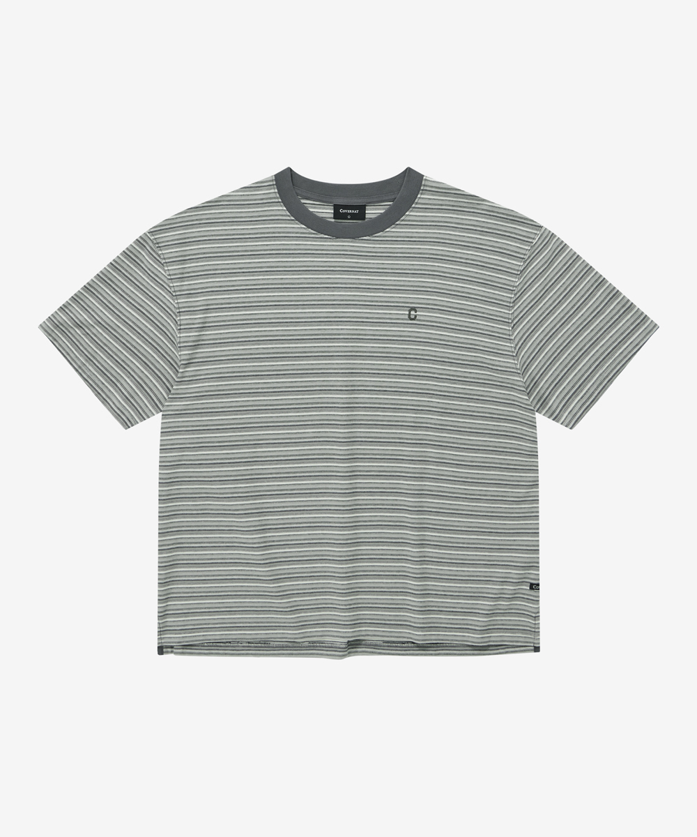<韓國限時代購> COVERNAT MULTI STRIPE TEE