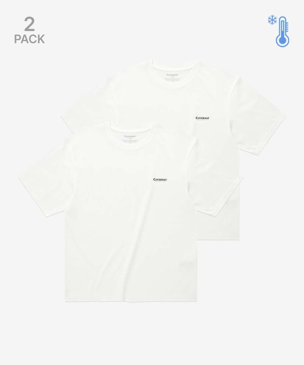 <韓國限時代購> COVERNAT COOL COTTON 2-PACK TEE (UNISEX)