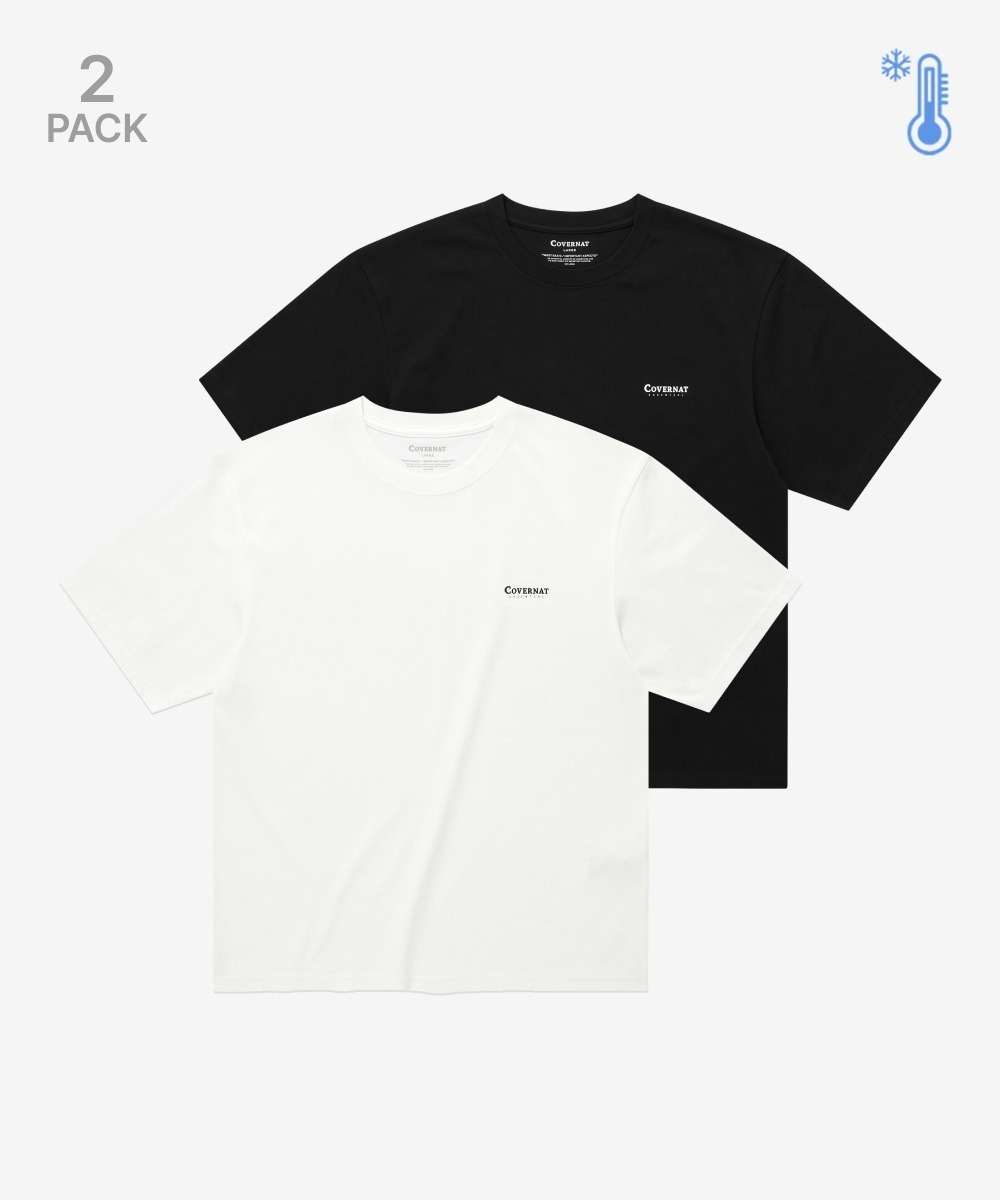 <韓國限時代購> COVERNAT COOL COTTON 2-PACK TEE (UNISEX)
