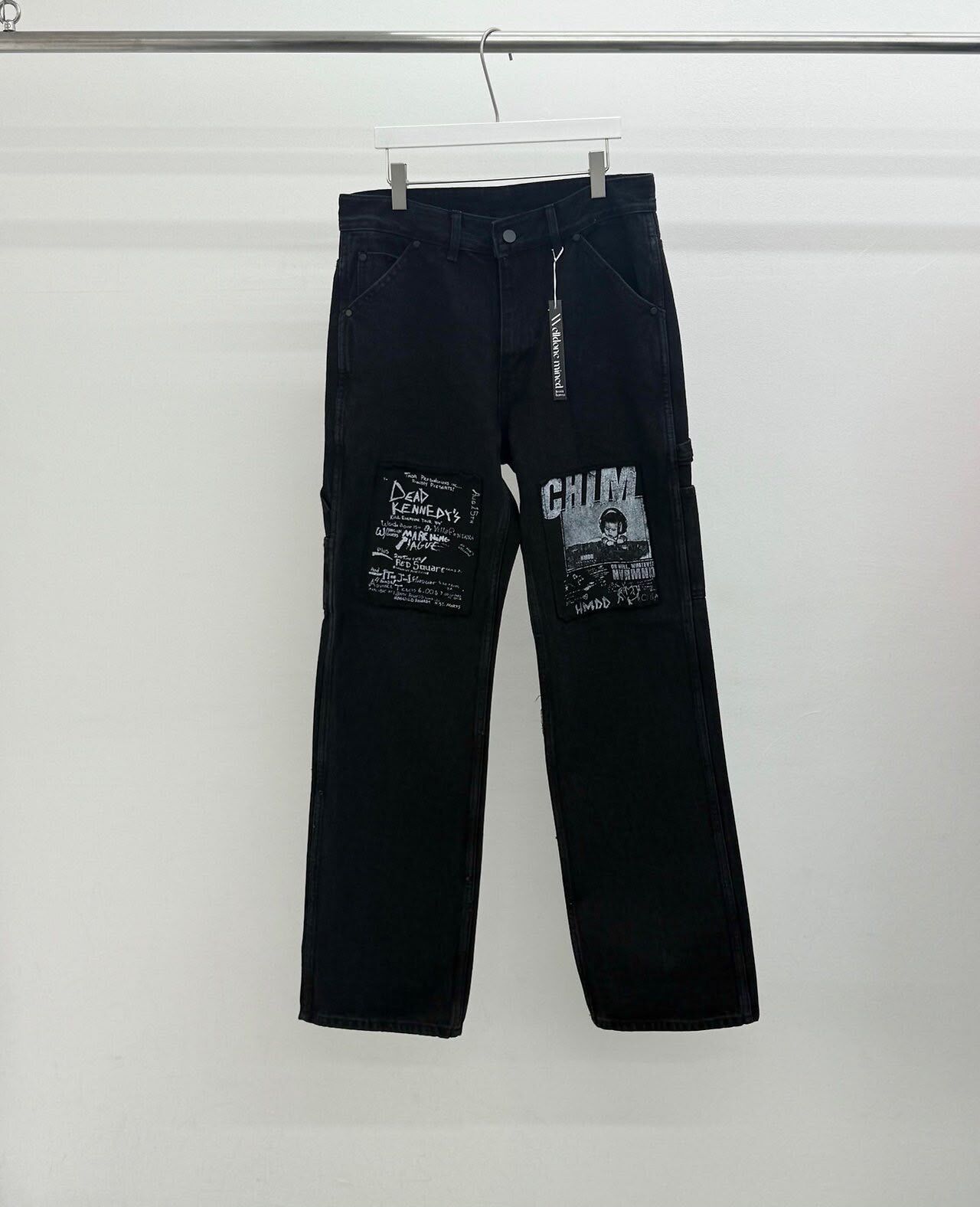 圖案鬆身牛仔褲 WD-217P