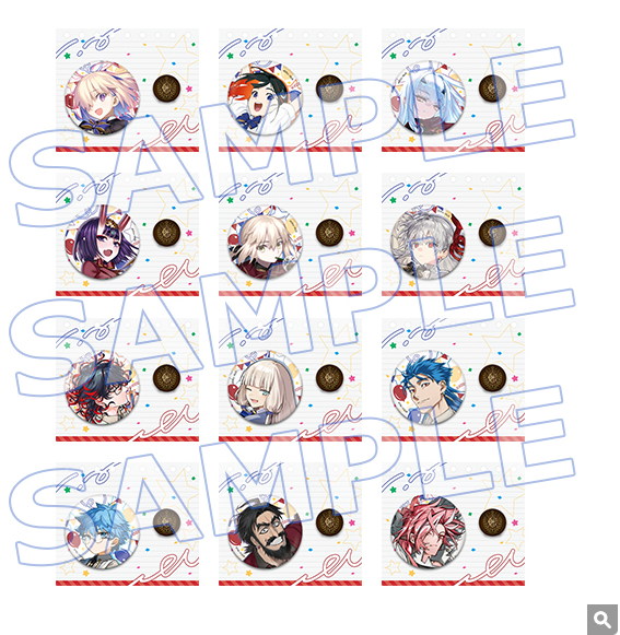 [代購][預訂] FGO Fes. 2026 カルデア学園祭 11th メインビジュアル 襟章&校章鈕扣 SET