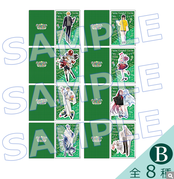 [代購][預訂] FGO Fes. 2026 カルデア学園祭 11th サーヴァント別FILE B