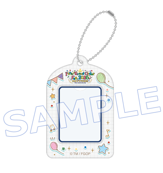 [代購][預訂] FGO Fes. 2026 カルデア学園祭 11th mini photo 掛件 (白色)