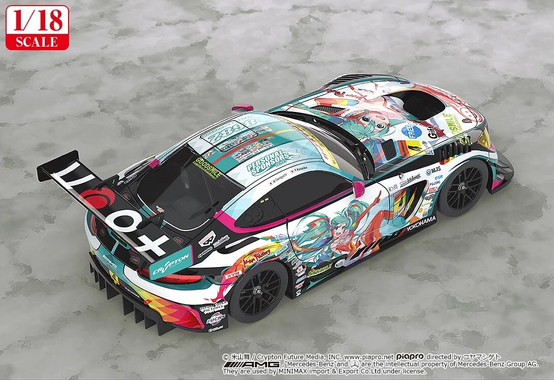 「ACG.GO」「預購」1/18 Good Smile 初音未來 AMG 2016 SUPER GT Ver.