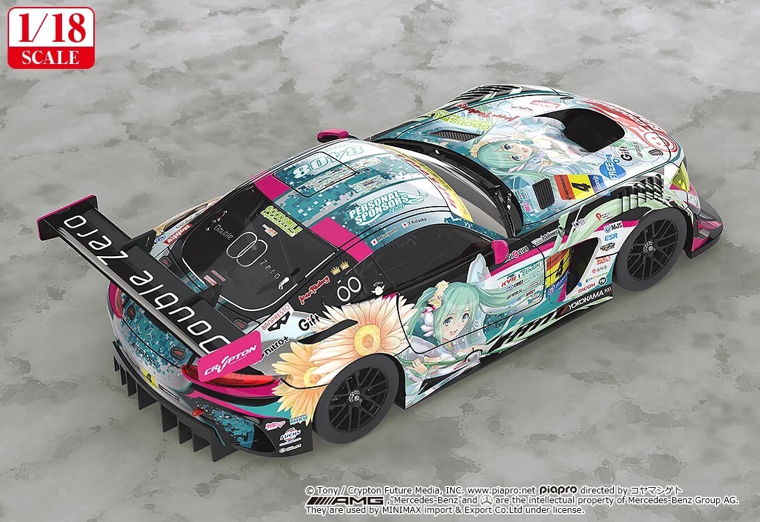 「ACG.GO」「預購」【再販】1/18th Scale Good Smile 初音未來 AMG 2017 SUPER GT Ver.