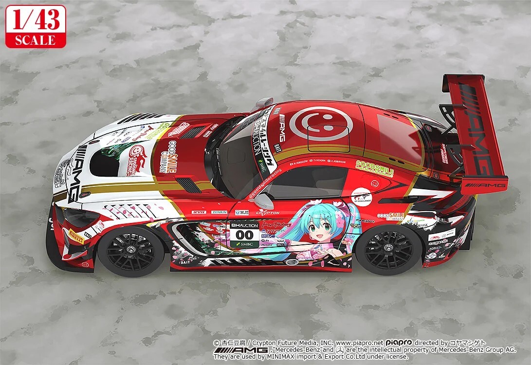 【Reissue】1/43rd Scale Mercedes-AMG Team GOOD SMILE 2019 SUZUKA 10HOURS Ver.