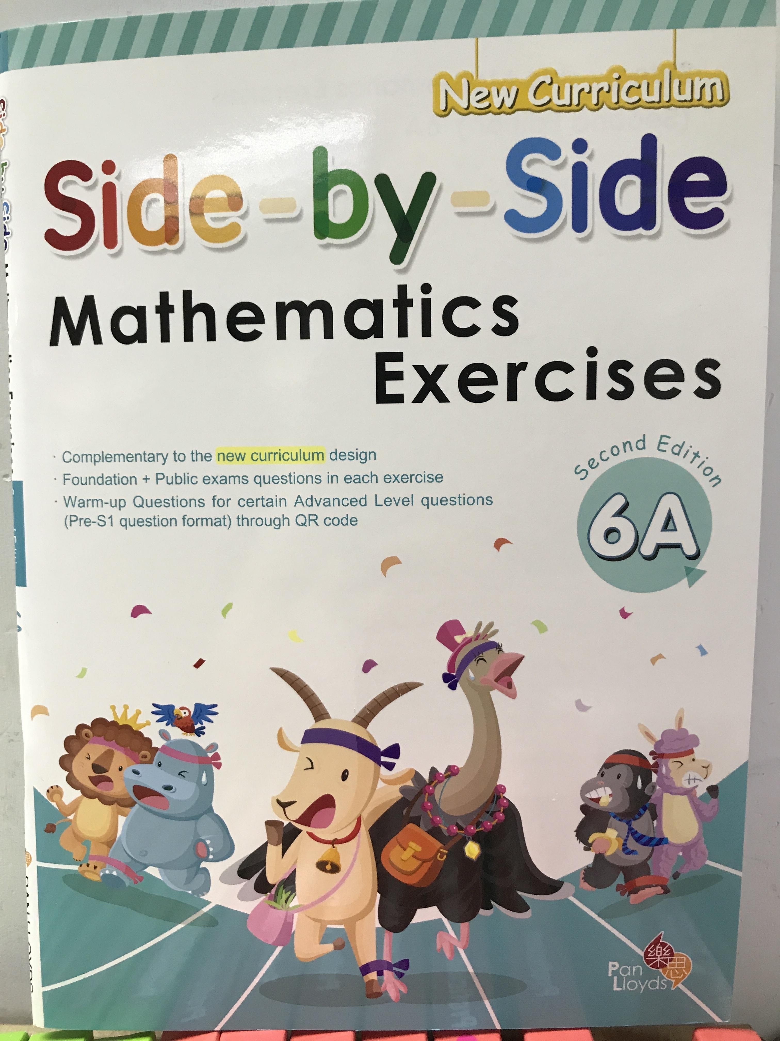 Side by side Mathematics Exercises (2nd Edition) 6A