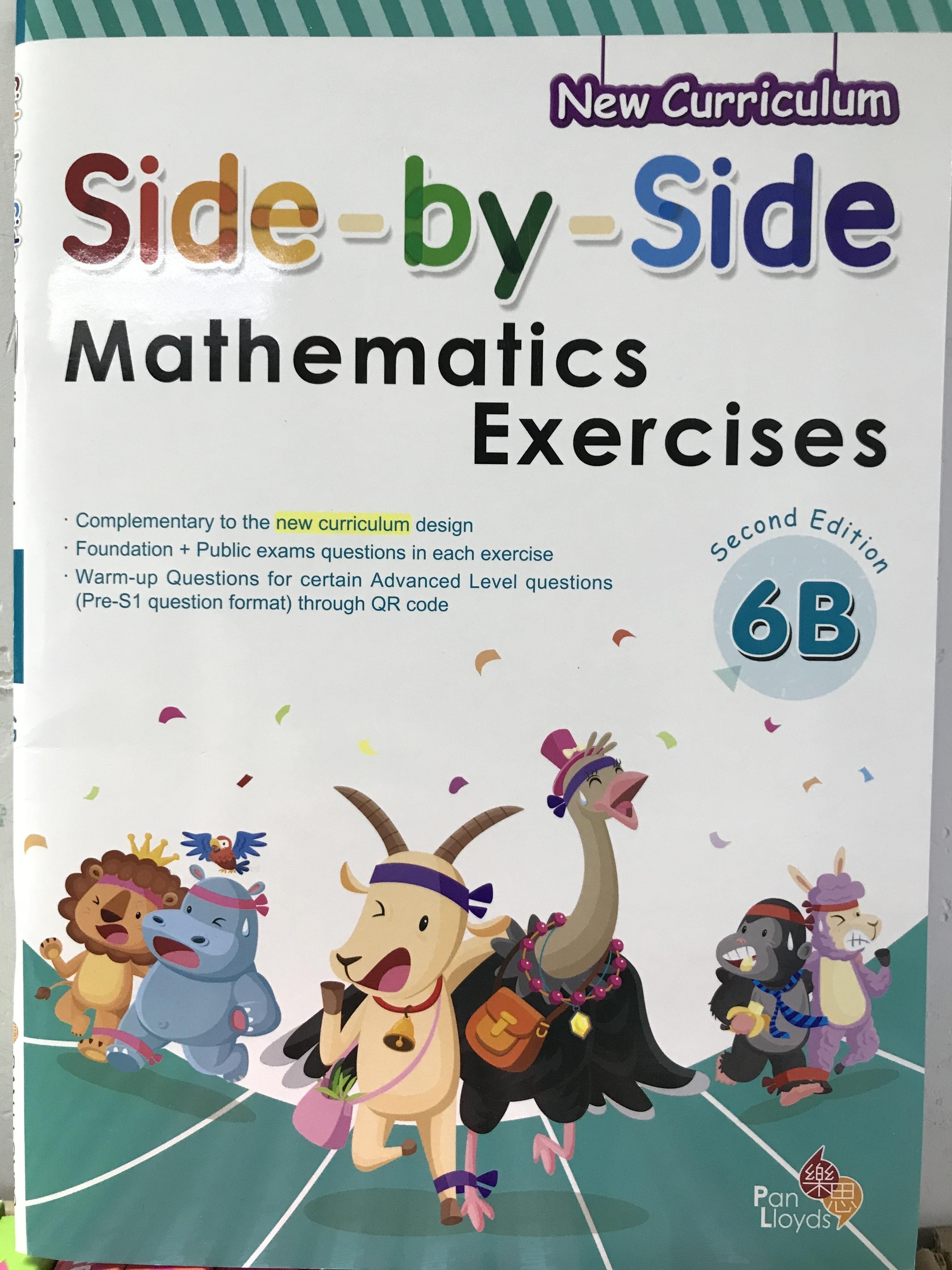 Side by side Mathematics Exercises (2nd Edition) 6B