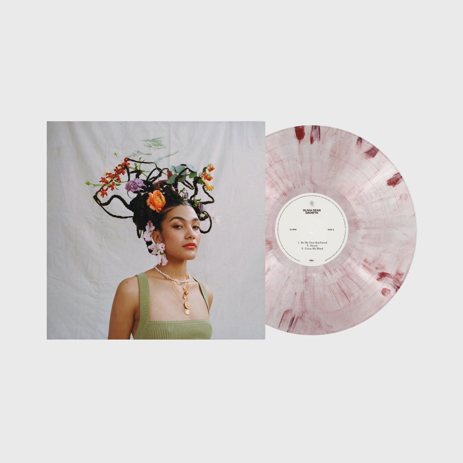 Olivia Dean - Growth 10"LP [Pink Marble]