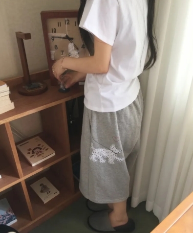 （現貨）韓牌 AMBLER Puppy 小狗 腳印 百慕達 短褲 ASP902