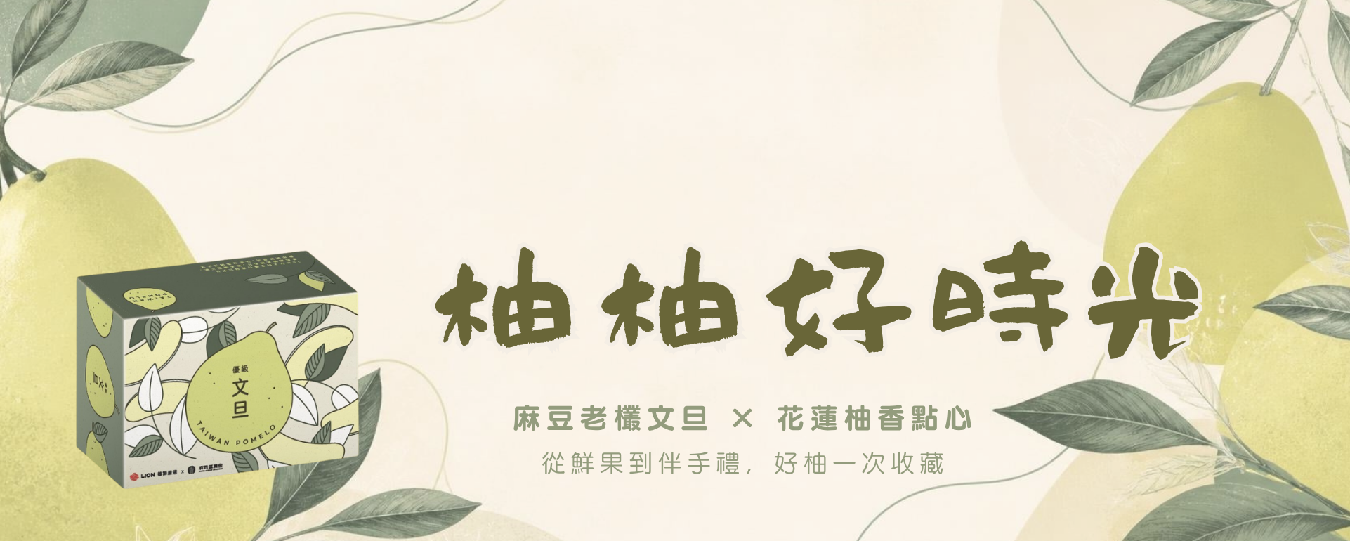 雄獅嚴選 2026 中秋文旦禮盒、柚子點心