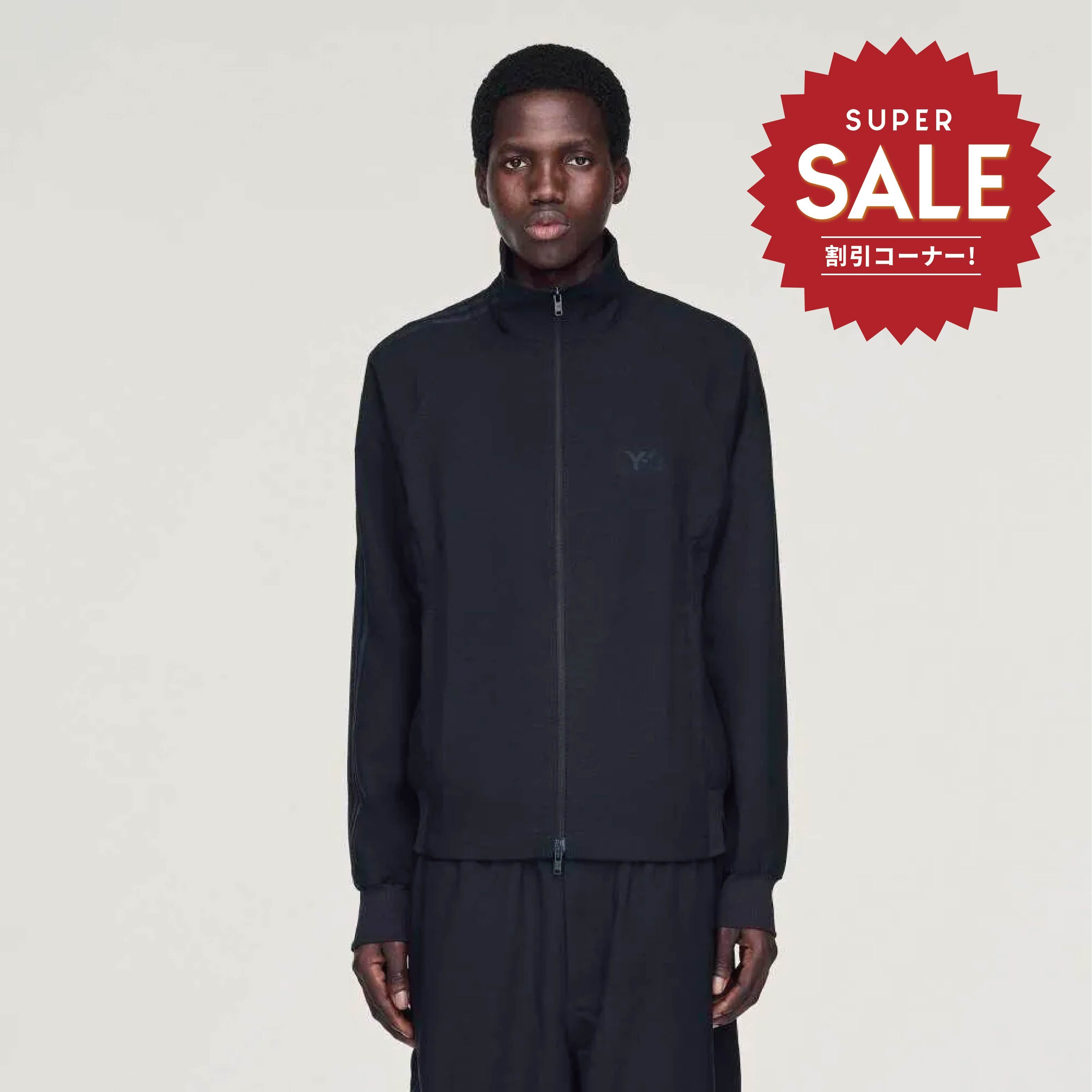 【 Y-3 SPORT UNIFORM TRACK TOP 立領運動外套 - 黑 】
