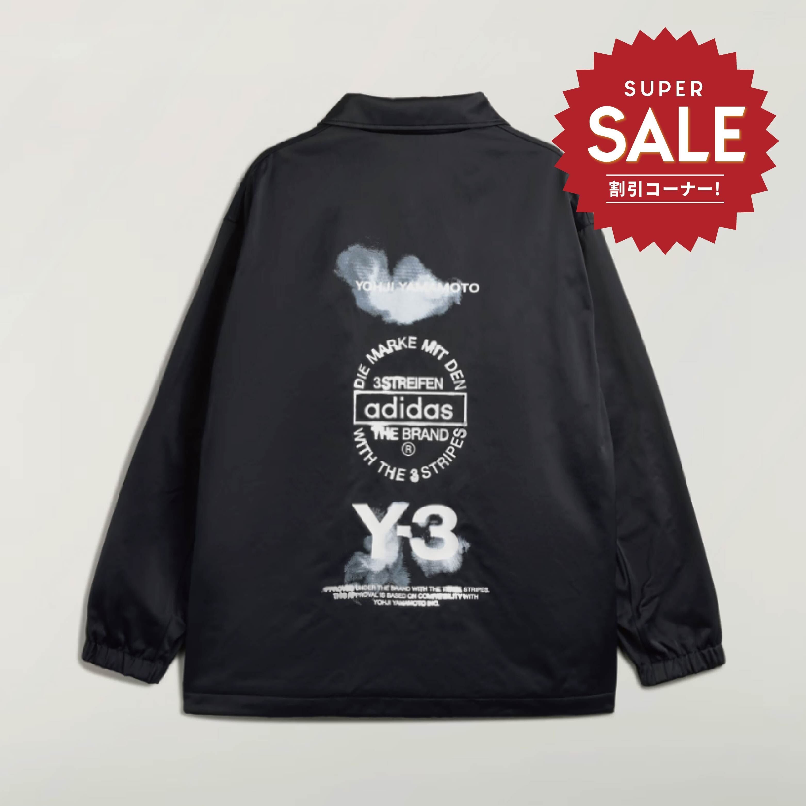 【 Y-3 GFX COACH JACKET 日式墨染教練外套 - 黑 】