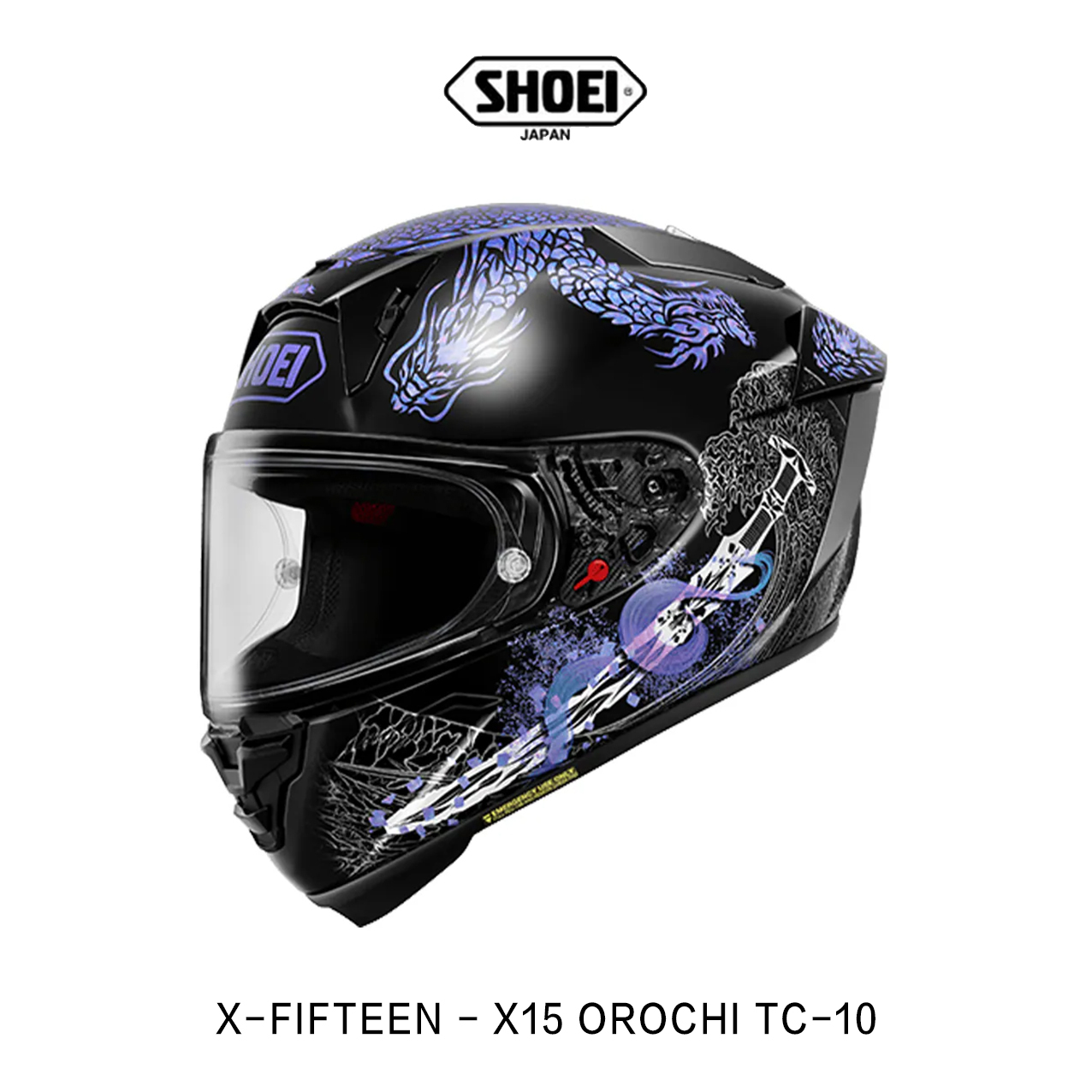 X-FIFTEEN (X-15) OROCHI TC-10 全罩安全帽
