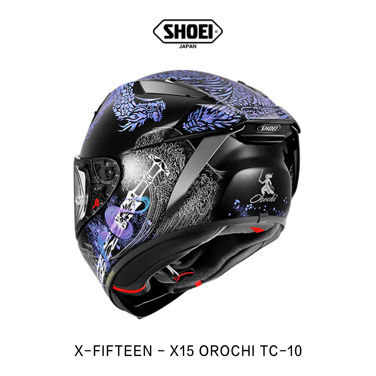 X-FIFTEEN (X-15) OROCHI TC-10 全罩安全帽