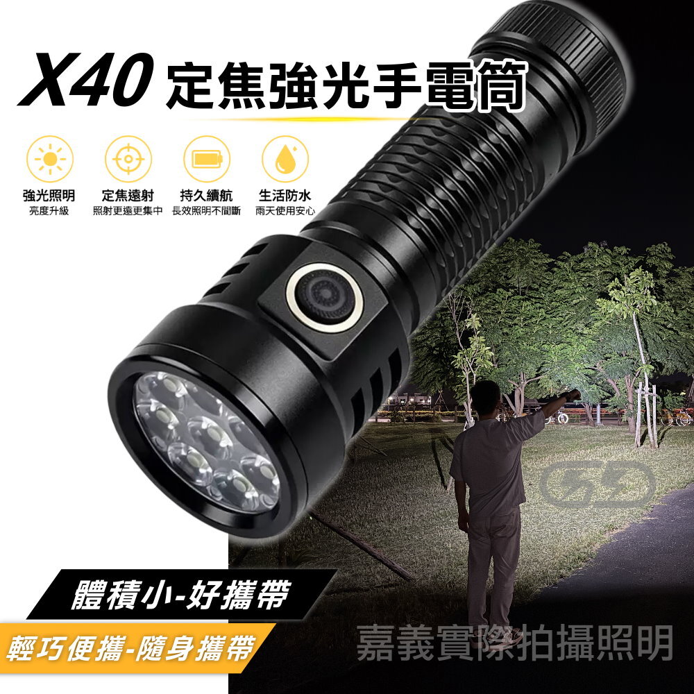 X40 定焦手電筒 晶典光電