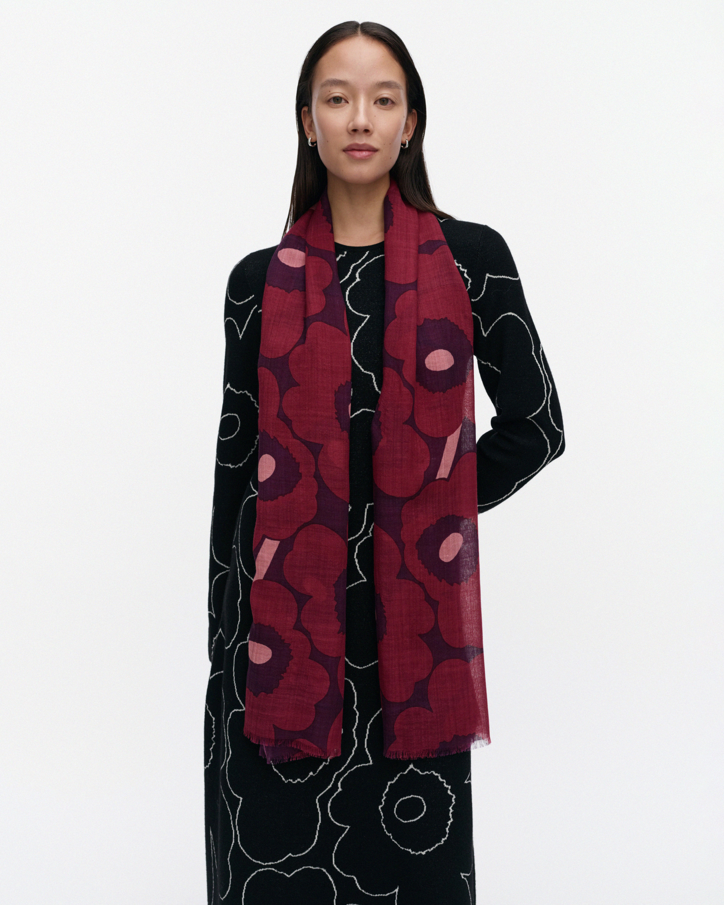 Fiore Unikko 羊毛圍巾