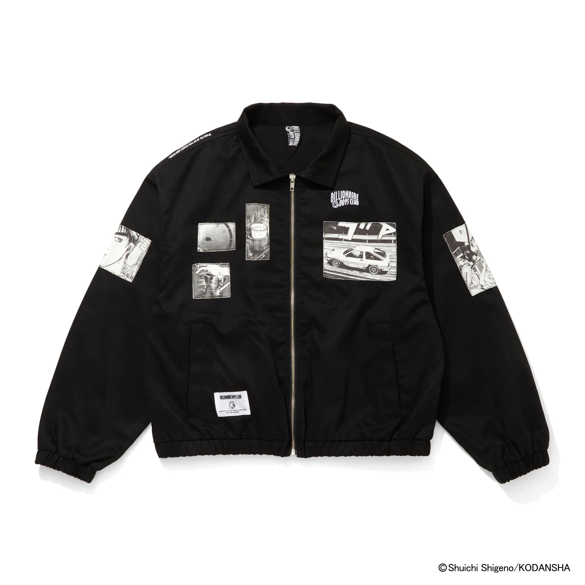 BILLIONAIRE BOYS CLUB X INITIAL D COTTON JACKET