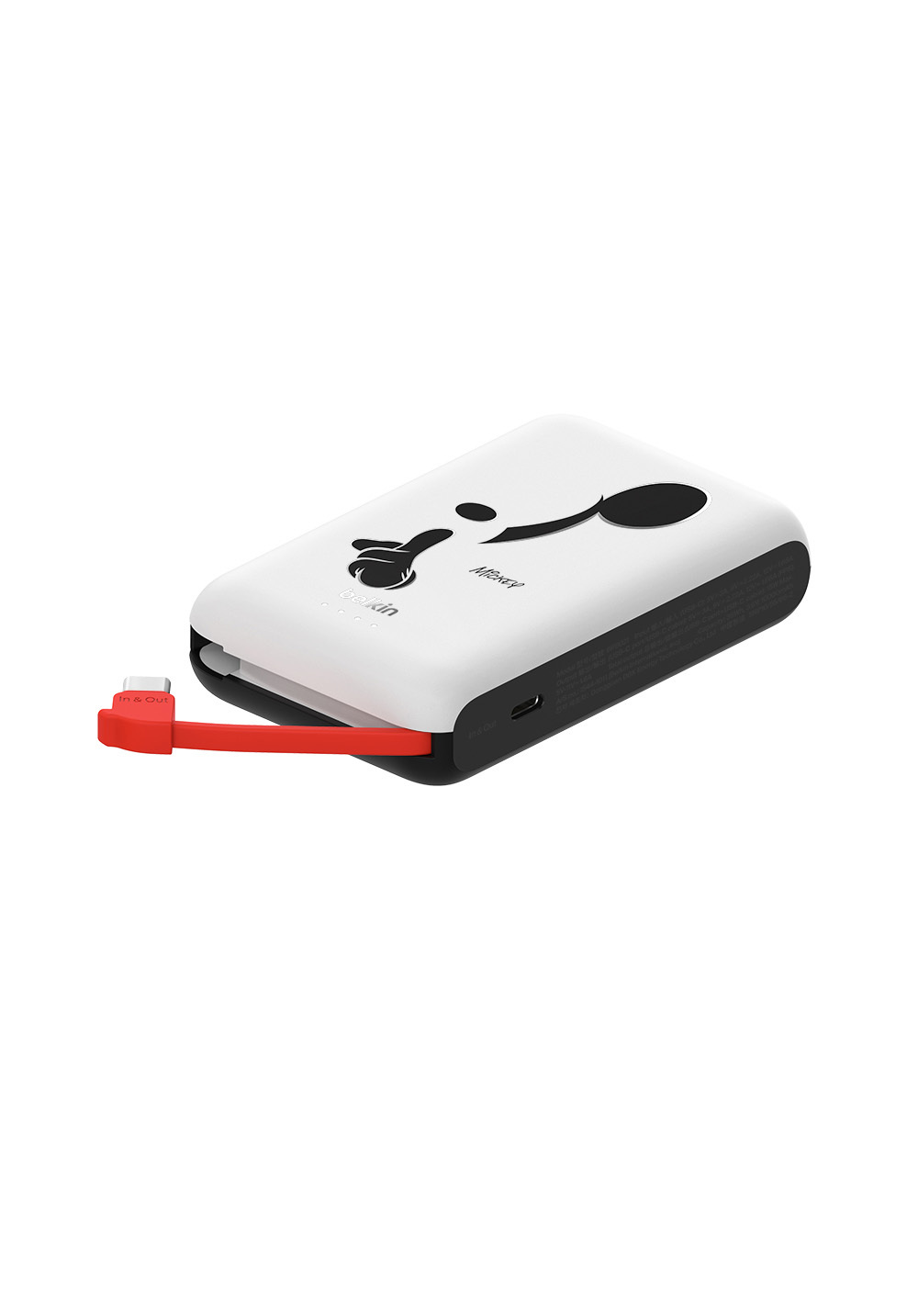 Belkin｜BoostCharge 20W 自帶USB-C線快充行動電源（10,000mAh）–米奇