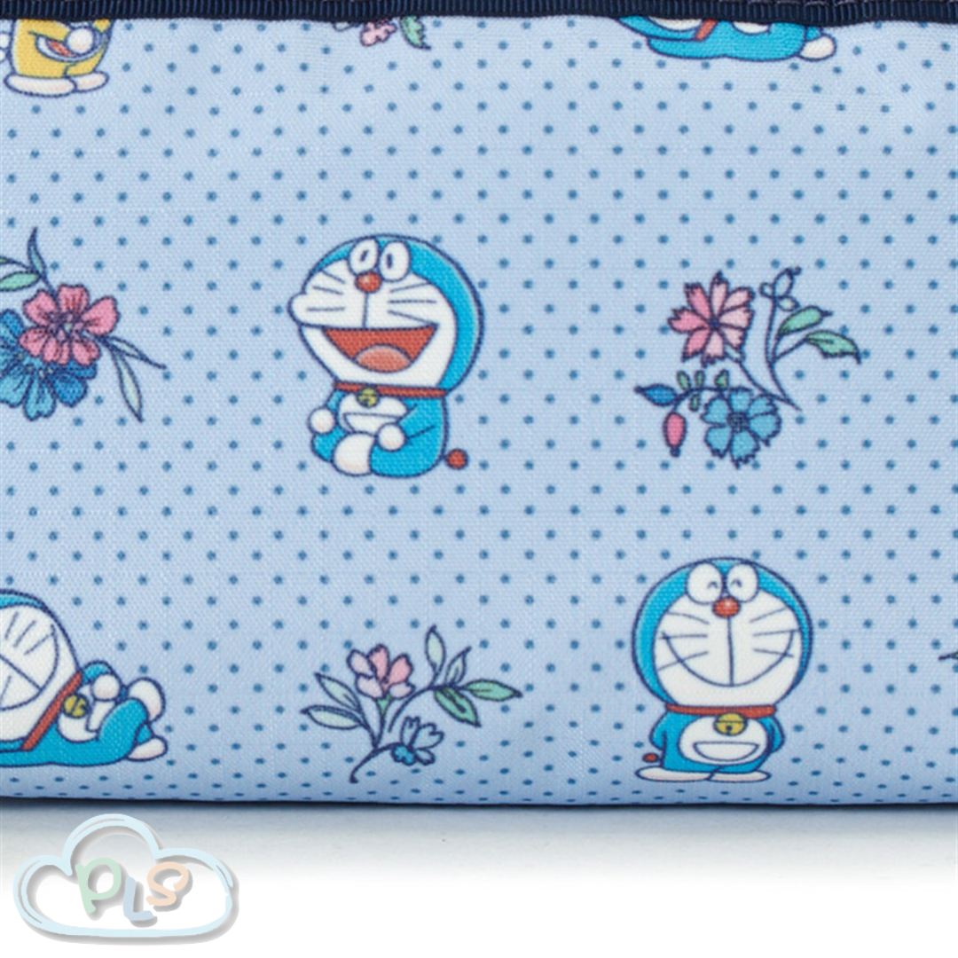 SLOAN 小號化妝包 多啦A夢 LeSportsac 花花+點點圖案 #12011-1