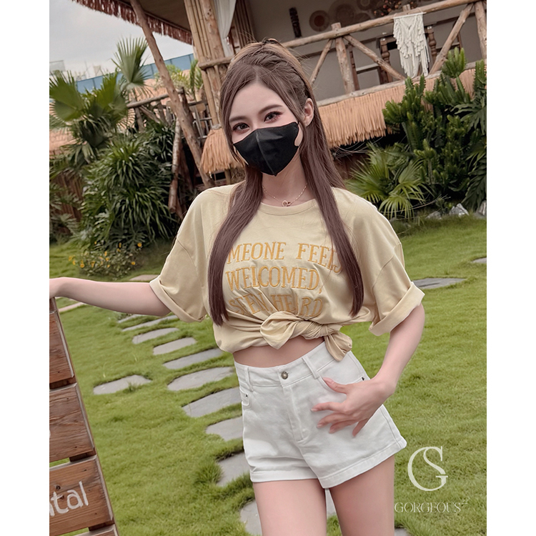 G2044 「Vacation′ 舒服棉大TEE」