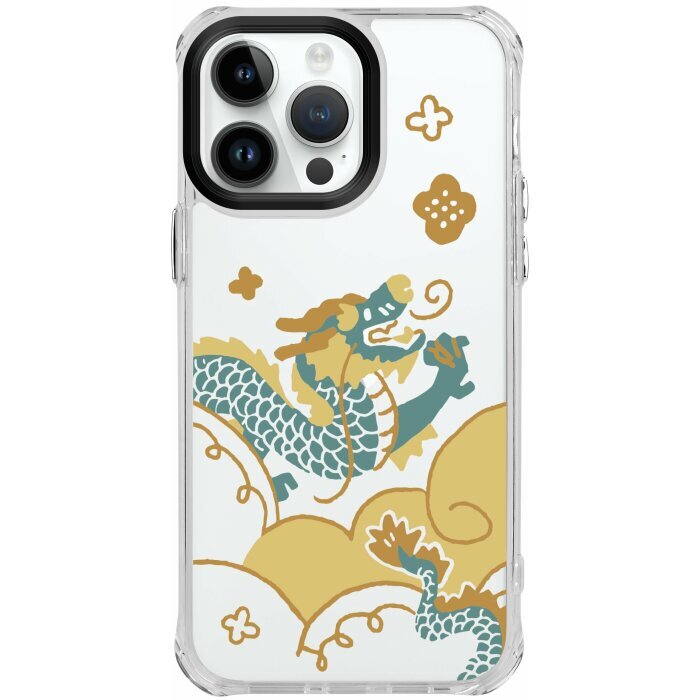印花樂XThe Hood透明防摔保護殼-iPhone 14 Pro