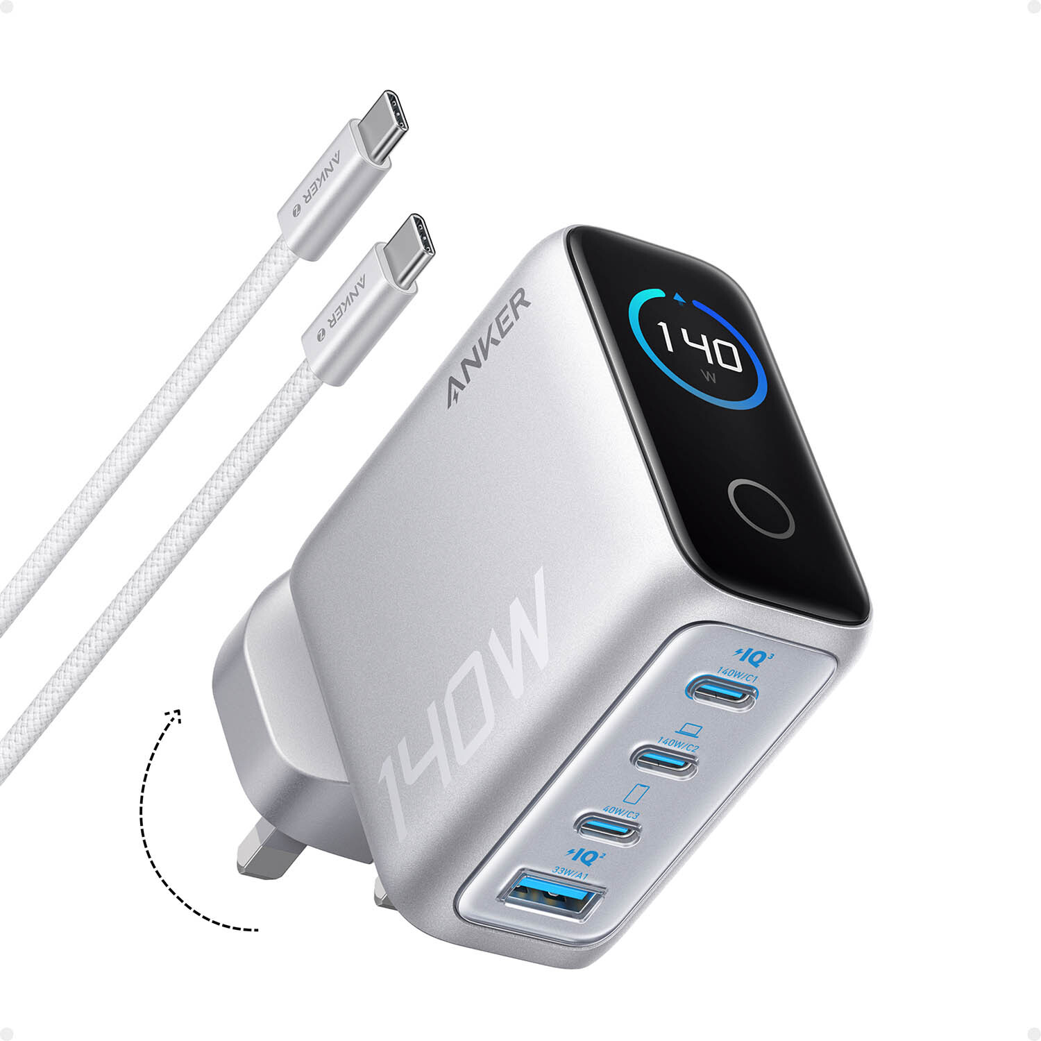 Anker Charger (140W) - B2697