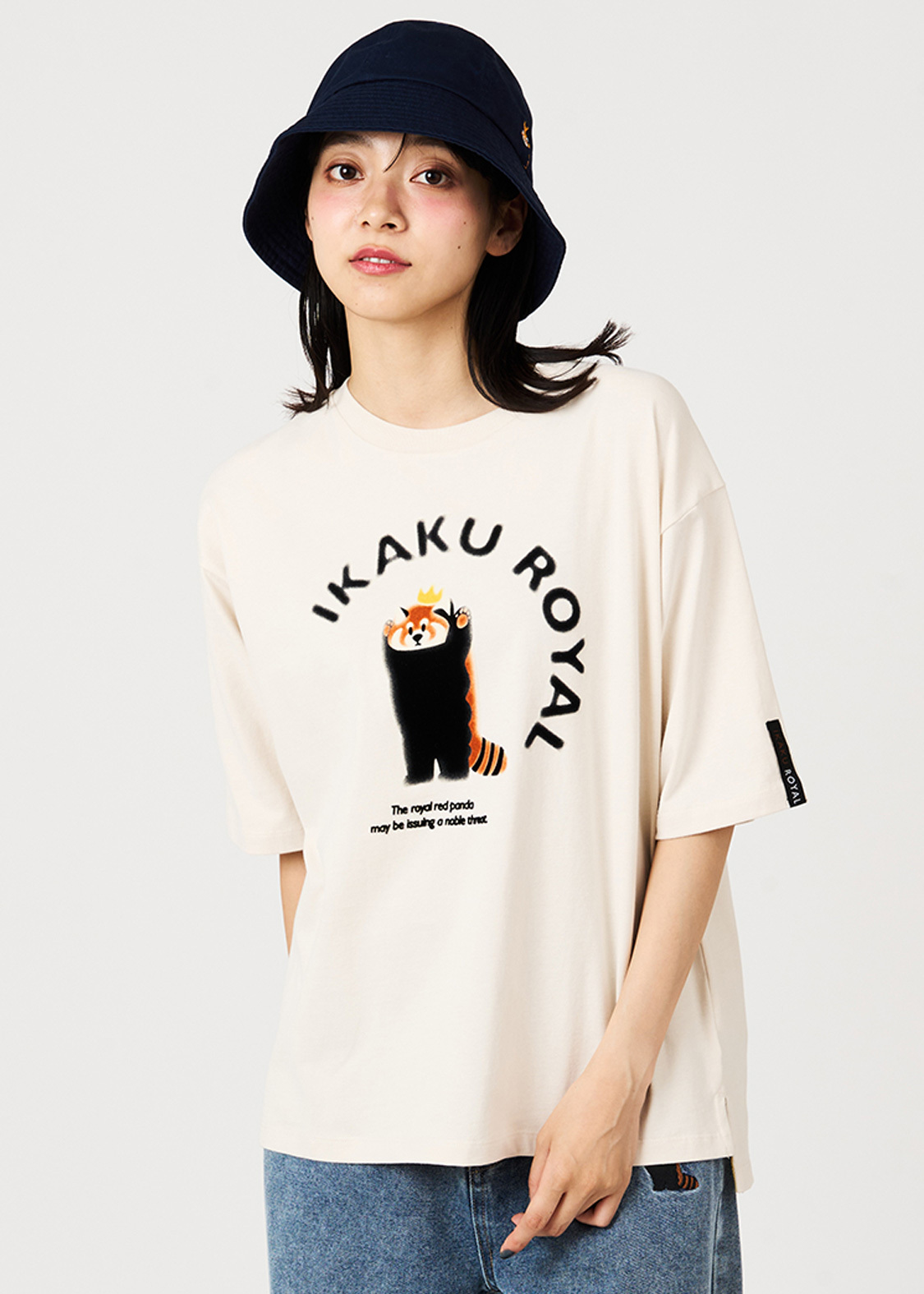 日本預訂 graniph GH Ika-C Royal | Oversized T-Shirt