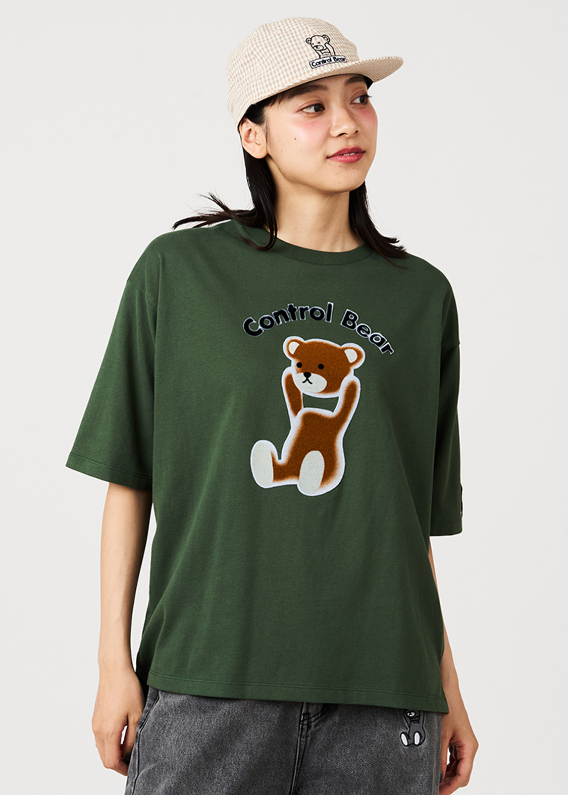 日本預訂 graniph GH Control Bear | Oversized T-Shirt