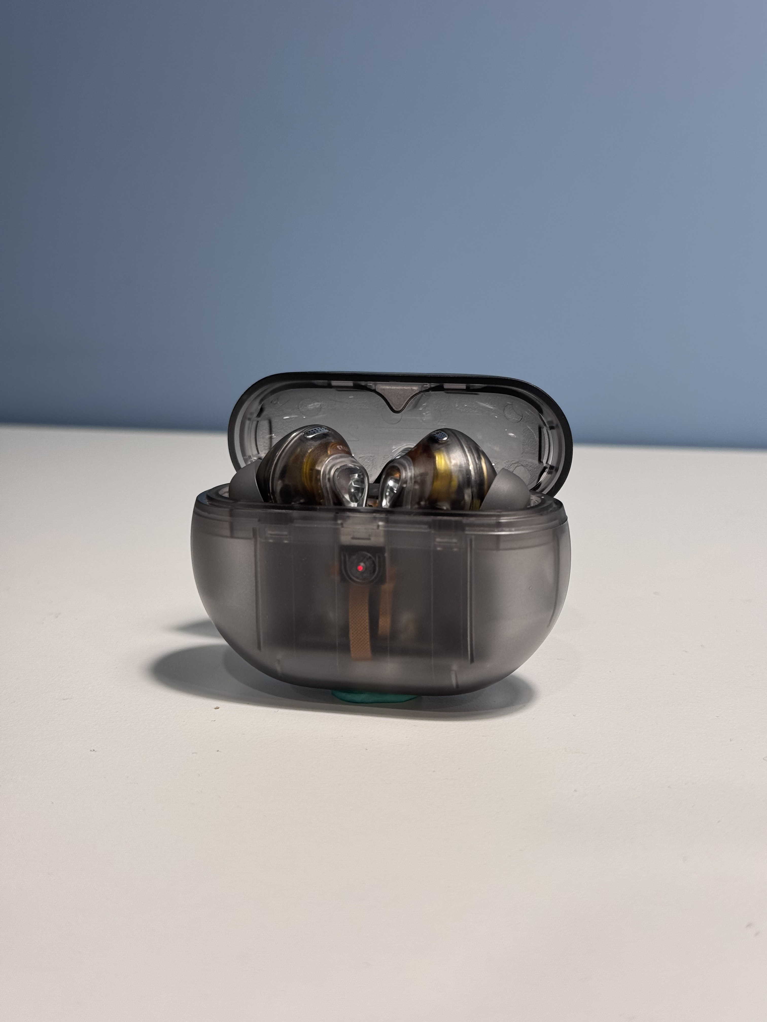 福利品出清【SoundPeats】Capsule3 Pro+《 xMEMS + 動圈 》雙單體 AI 自適應降噪 無線耳機 透明黑
