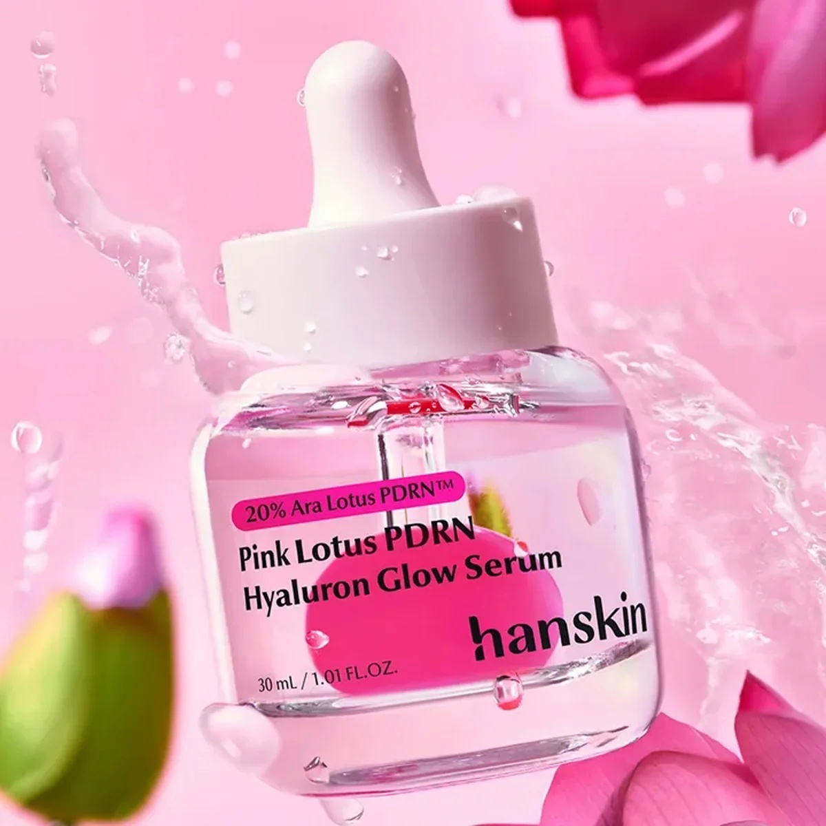 (D) PDRN 粉紅膠囊Q彈亮澤精華 (30ml*2件) (平均$129/件) - HANSKIN #1908HA