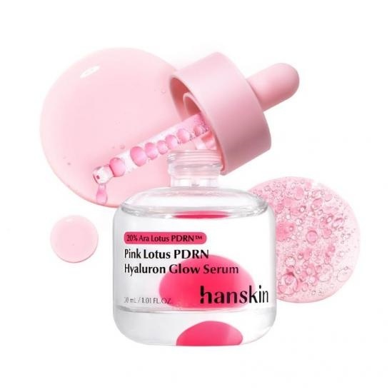 (D) PDRN 粉紅膠囊Q彈亮澤精華 (30ml*2件) (平均$129/件) - HANSKIN #1908HA