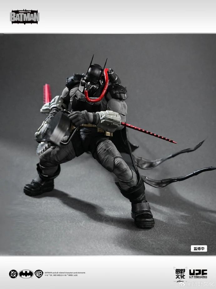 (預訂) 圓野文化 X UPFinegures - 1/12 絕對蝙蝠俠 蝙蝠俠可動人偶