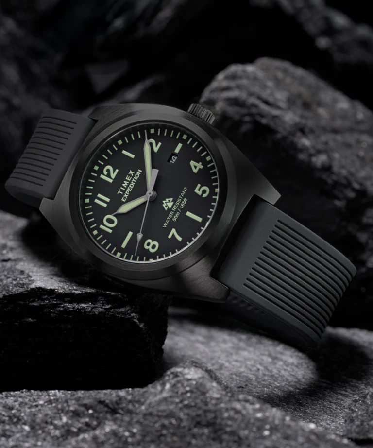 萬年鐘錶 - TIMEX 天美時 Expedition Capstone  休閒風橡膠錶帶男錶 TW2Y18100 錶徑39MM