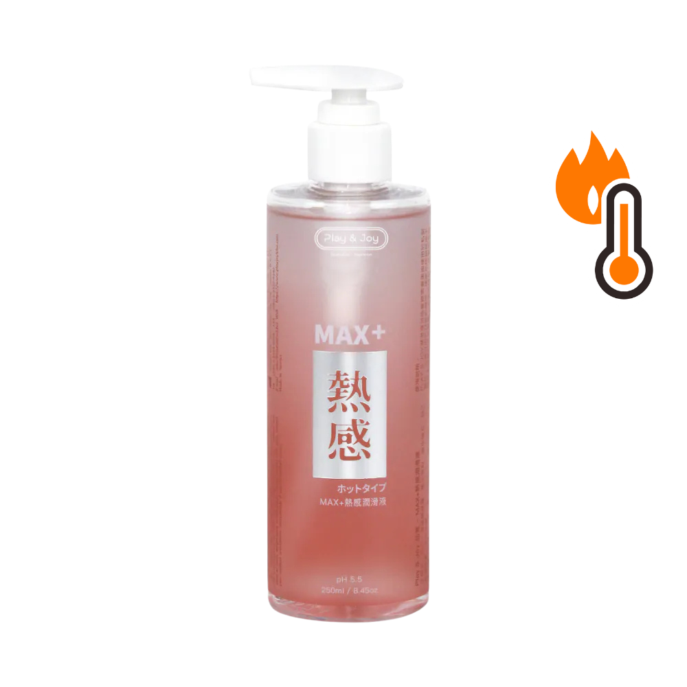 PLAY & JOY MAX+熱感按摩二合一潤滑液250ml