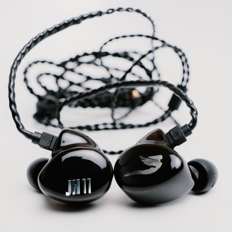 JH Audio JH11 Universal (Black) – 4 driver/3-way crossover IEM