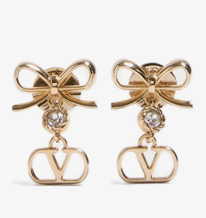 Valentino Vlogo Signature蝴蝶結 閃石