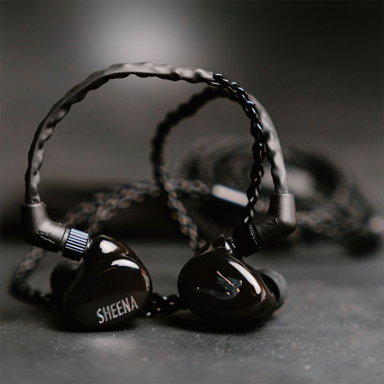 JH Audio Sheena Universal (Black) – 8 driver / 4‑way crossover IEM