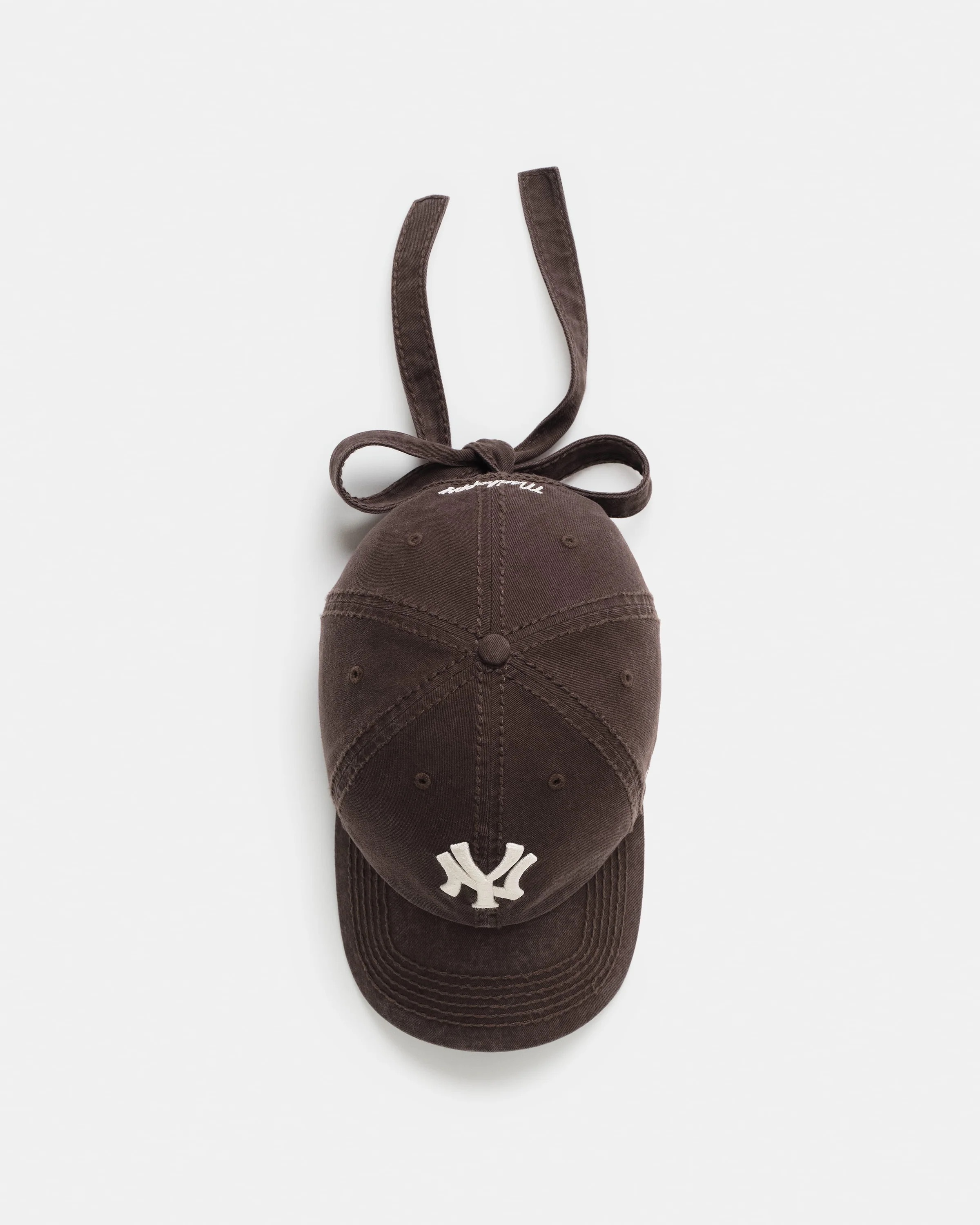 （預購) MADHAPPY 47' 洋基洗舊蝴蝶結棒球帽Yankees Washed Bowtie Hat