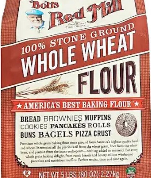 Bob's Red Mill Whole Wheat Flour 2.27kg