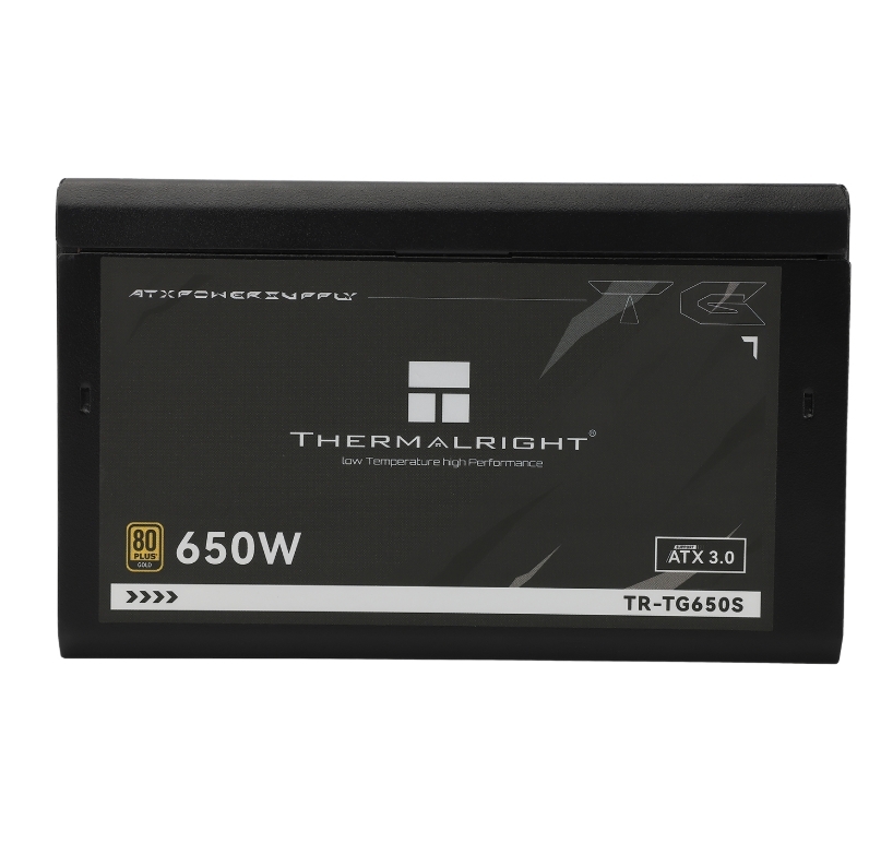 Thermalright TG650S - ATX3.0 Gold 非模組化電源供應器 火牛 (黑色/白色)