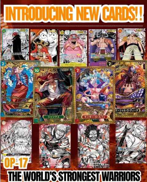 Pre-Order] Japanese One Piece OP-17 Booster Box