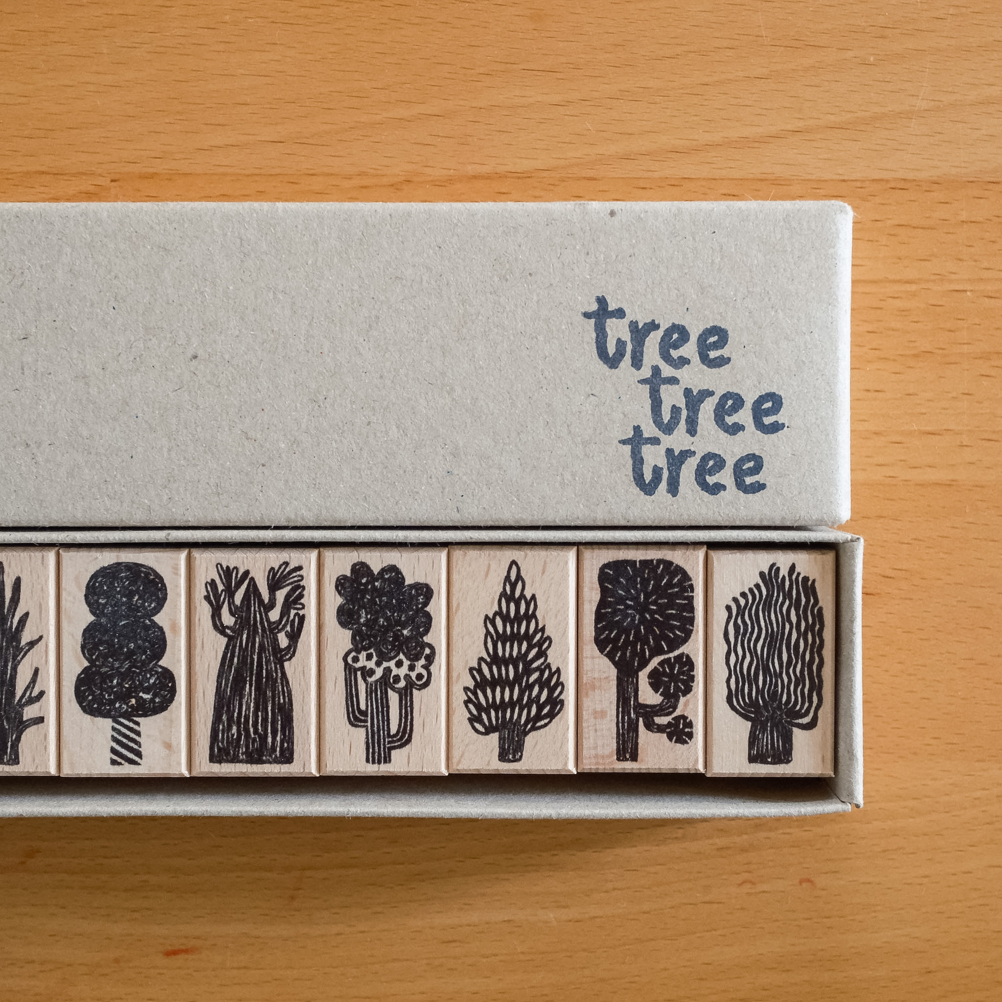 松川三宮／Tree Tree Tree 印章套組
