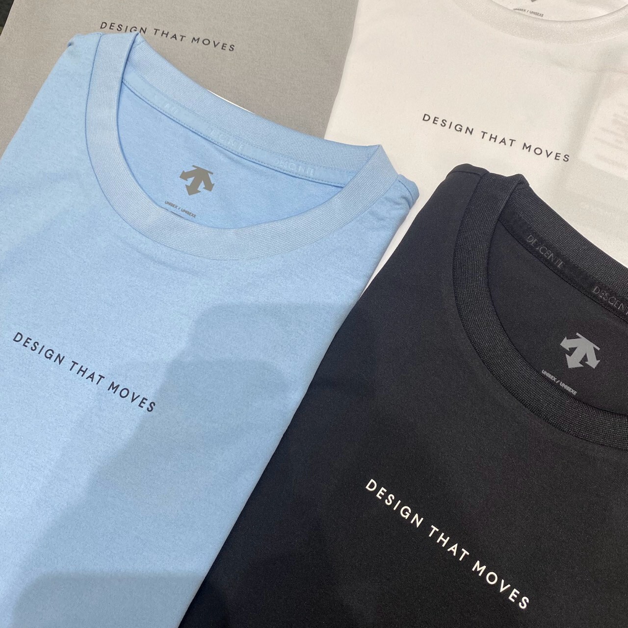 Descente 迪桑特 經典標語機能短T SQ123XTS39